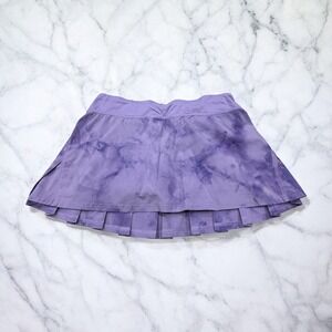 Lululemon Athletica Purple Pleated Skort
